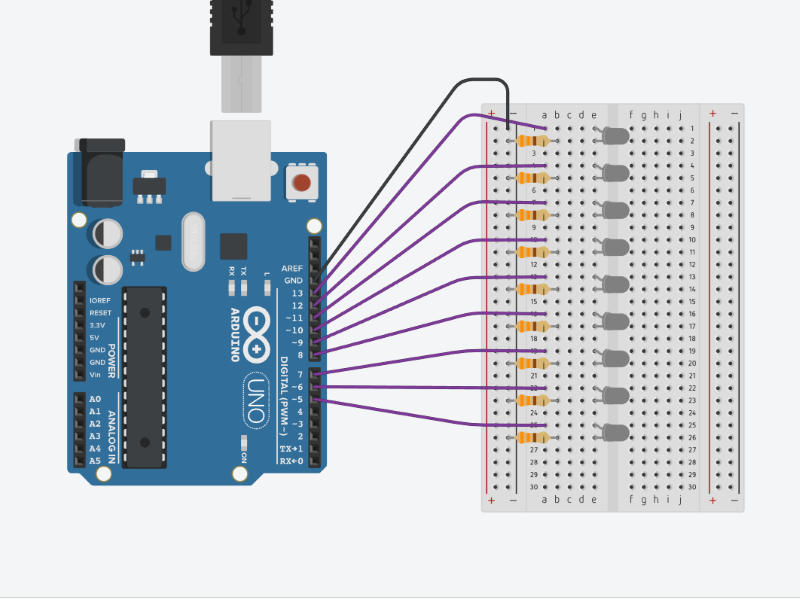 Animation Machine circuit